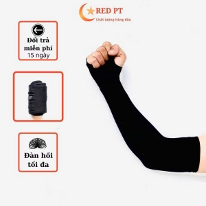 Găng ống tay chống nắng nam nữ co dãn RED PT