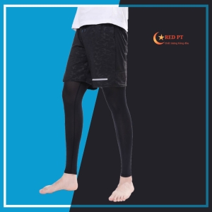 Ống chân chống nắng Polyester nam nữ ngăn tia UV co dãn cao RED PT