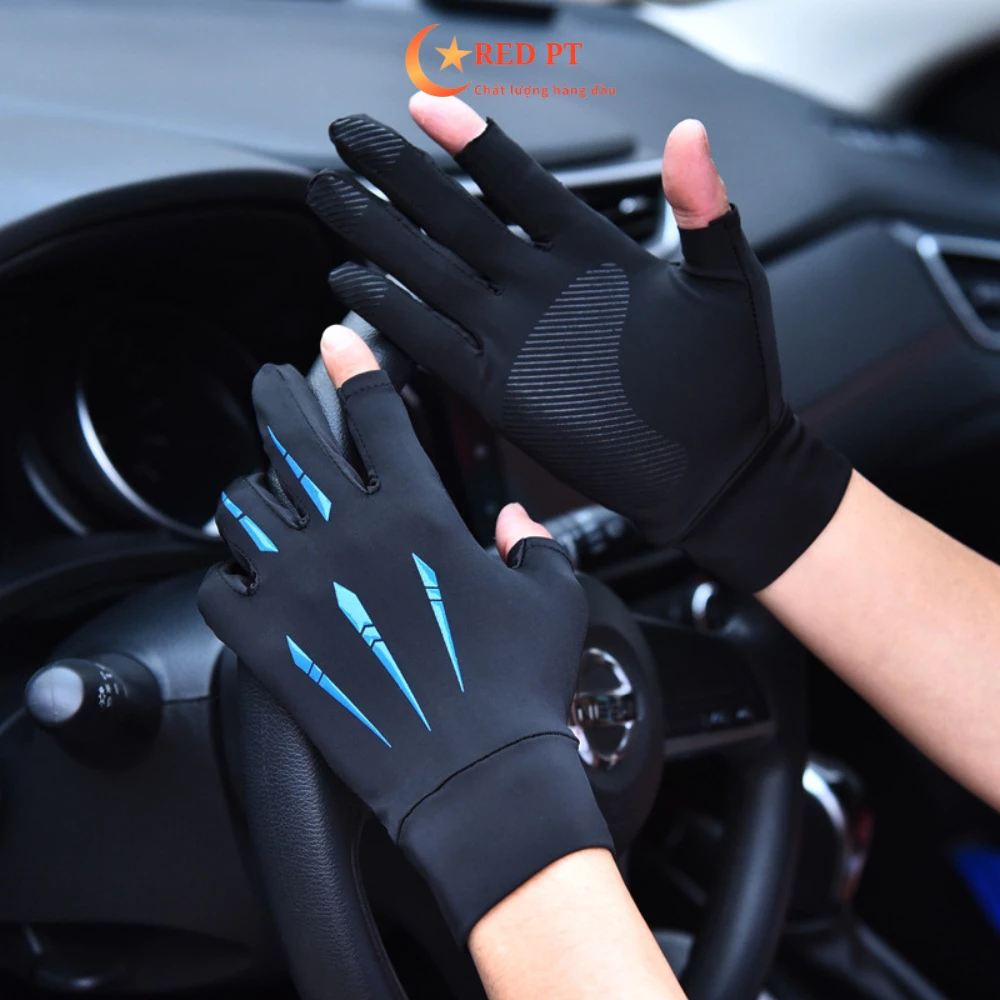 Găng ống tay chống nắng nam nữ co dãn RED PT - Ảnh 11