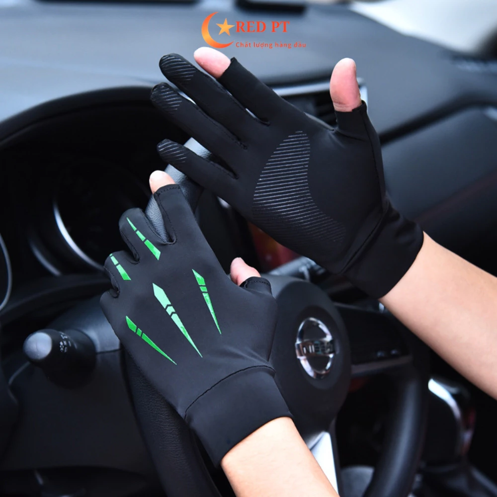 Găng ống tay chống nắng nam nữ co dãn RED PT - Ảnh 12